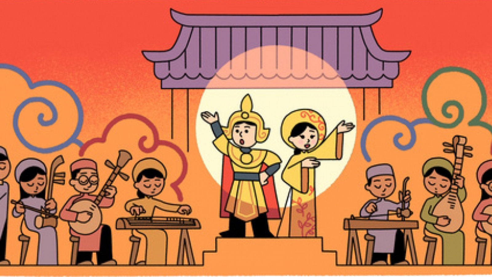 Google Doodle honours Vietnam’s Cải Lương folk opera