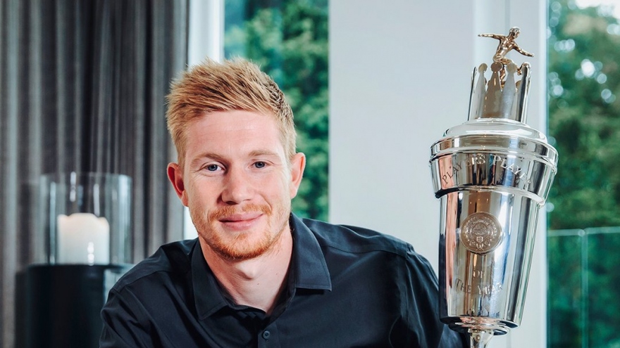 Kevin De Bruyne làm được điều chưa từng có trong lịch sử Man City