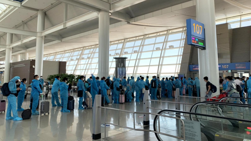 Over 250 Vietnamese citizens brought home on repatriation flight from RoK