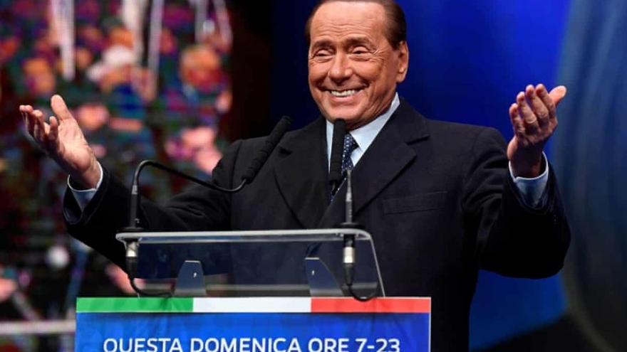 Cựu Thủ tướng Italy Berlusconi nhiễm virus SARS-CoV-2
