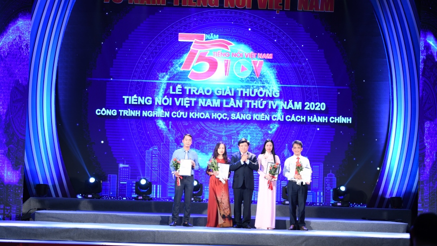 Toàn cảnh Lễ trao giải thưởng Tiếng nói Việt Nam lần thứ IV năm 2020
