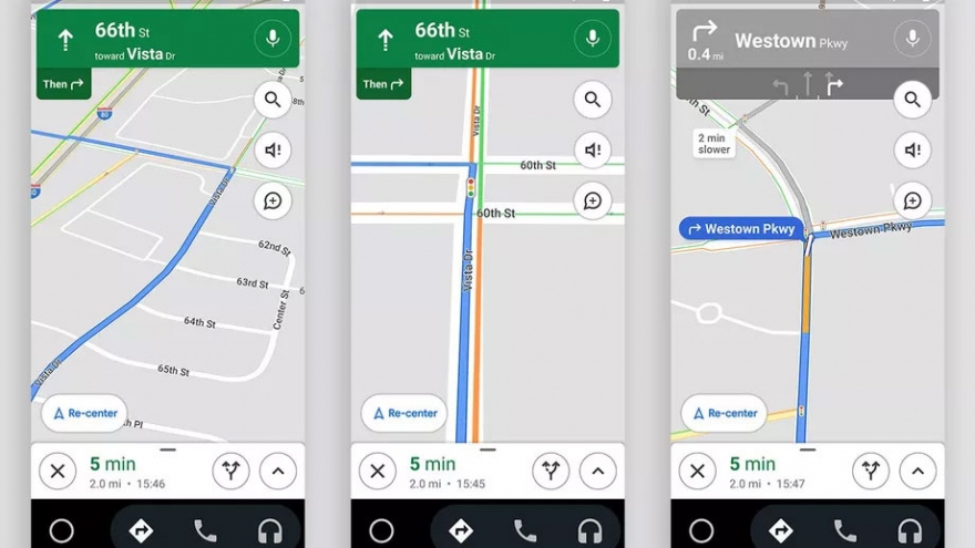 Google Maps bổ sung thêm tính năng hiển thị đèn giao thông