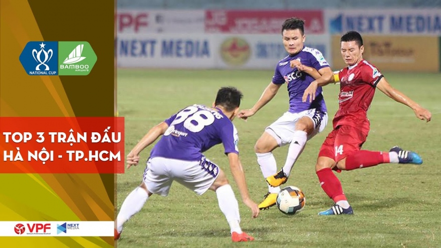Top 3 trận đấu kịch tính nhất giữa Hà Nội FC và TPHCM