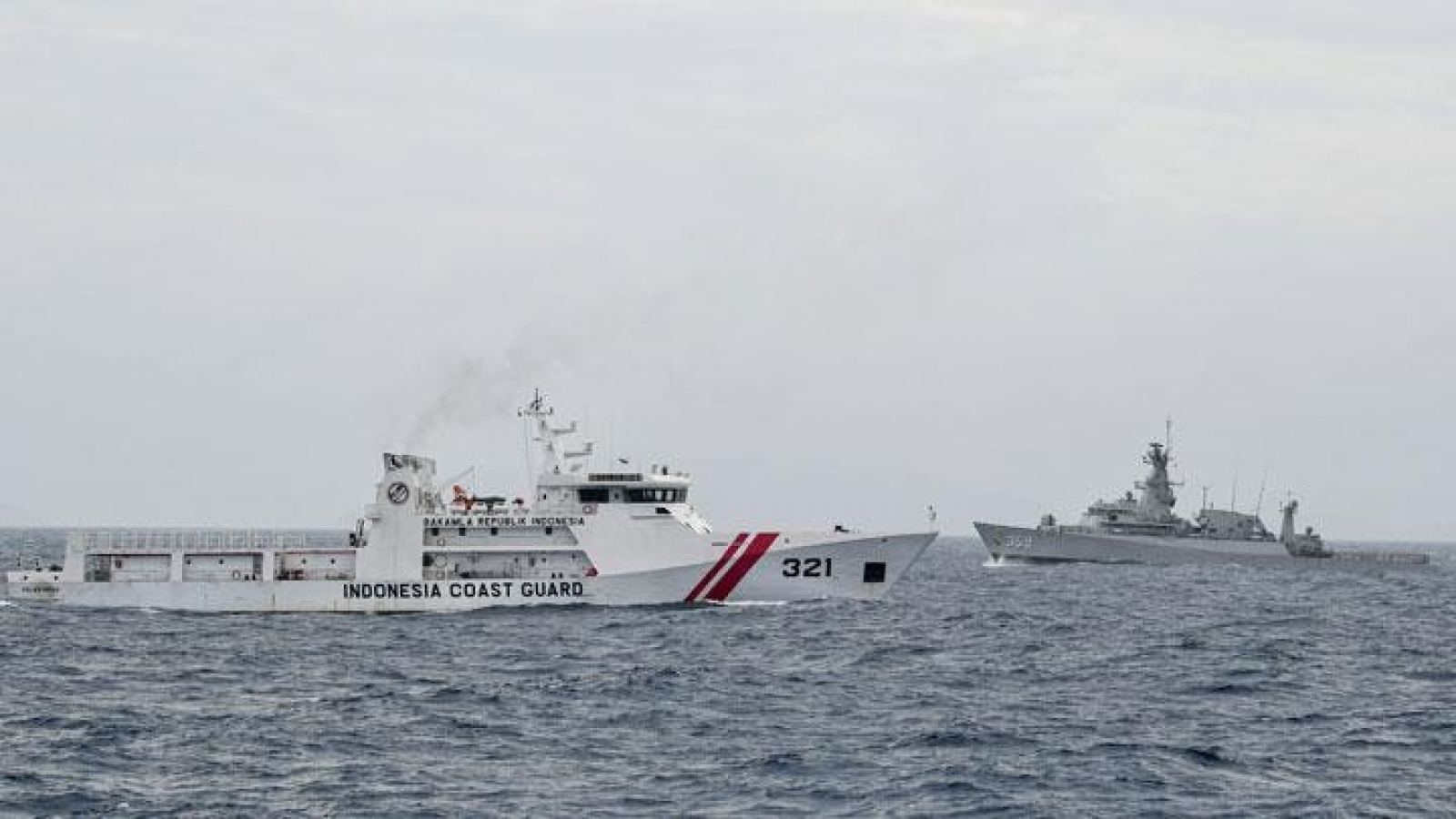 Indonesia tăng cường tuần tra vùng biển sau khi phát hiện tàu Trung Quốc