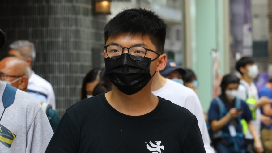 Thủ lĩnh phong trào "ô dù" Hong Kong Joshua Wong bị bắt giữ