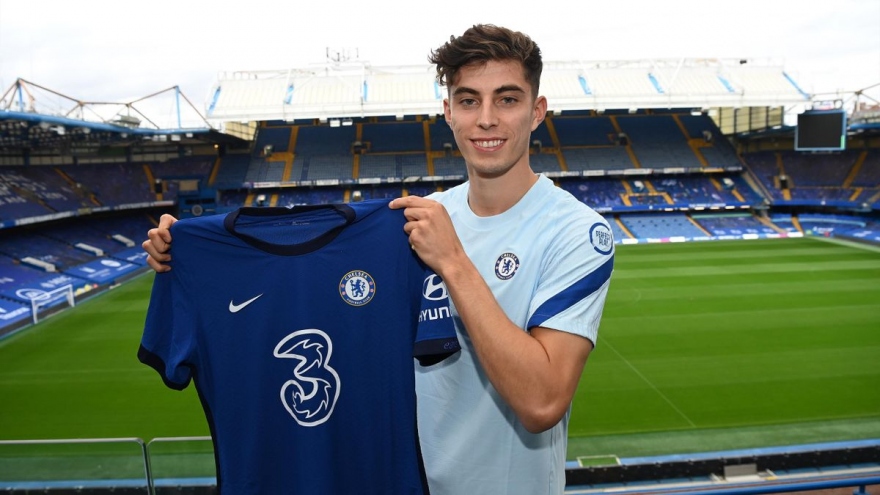 Kai Havertz trở thành tân binh đắt giá nhất lịch sử Chelsea