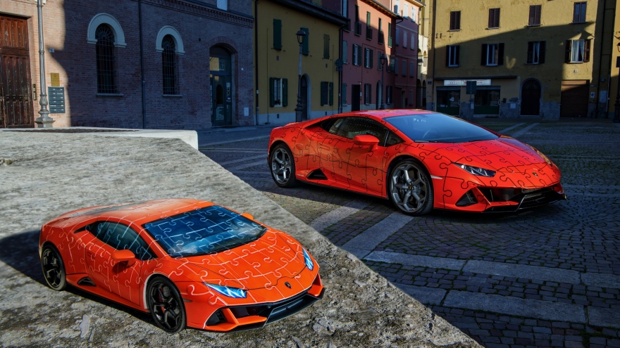 Lamborghini ra mắt bản xếp hình 3D Huracan EVO với giá gần 1 triệu đồng
