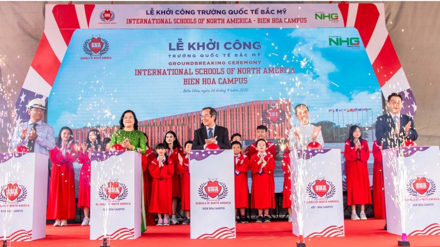 Khởi công trường Quốc tế Bắc Mỹ - SNA Biên Hòa