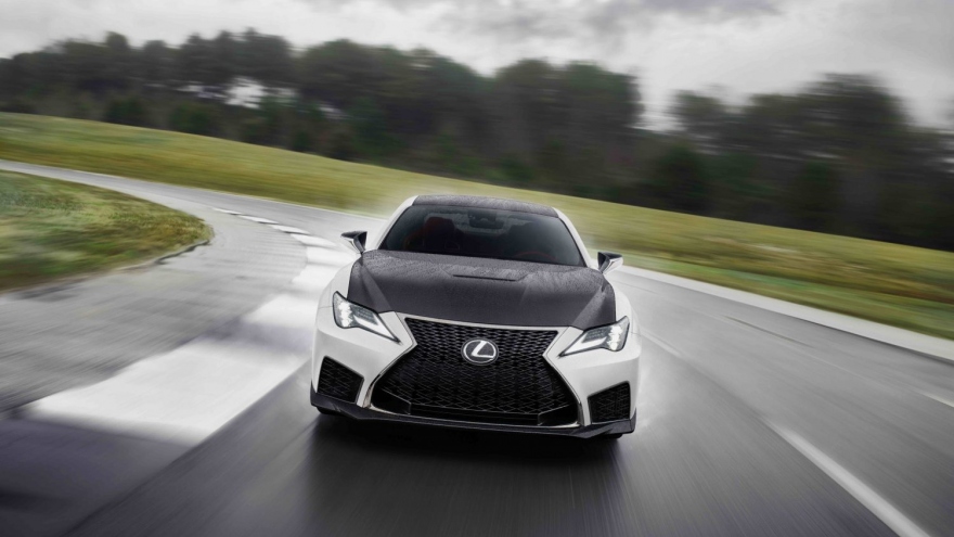 Ngắm Lexus RC F 2021 phiên bản hiệu năng cao