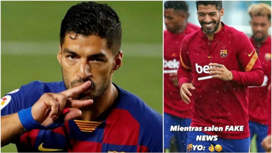 Luis Suarez nối gót Lionel Messi ở lại Barca?