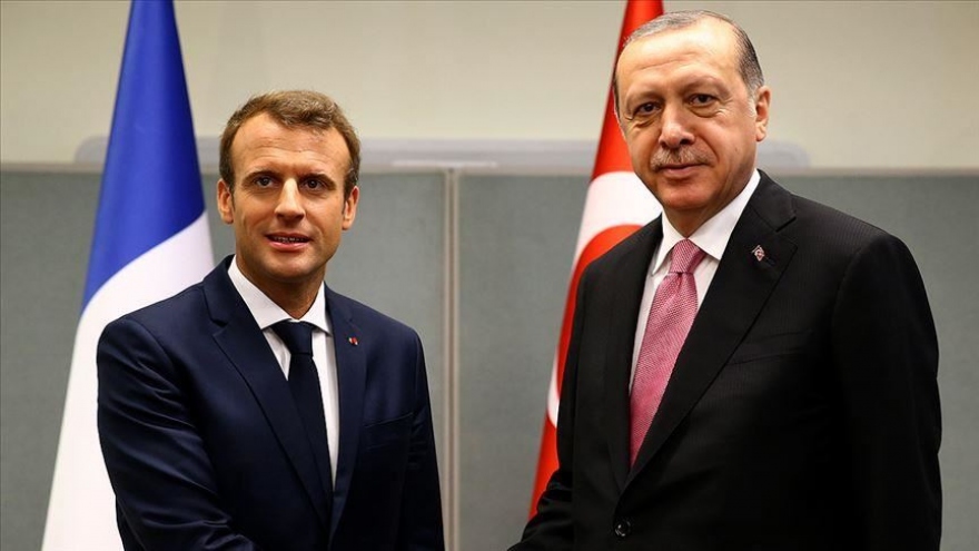 Lãnh đạo Pháp – Thổ Nhĩ Kỳ điện đàm sau nhiều tháng căng thẳng