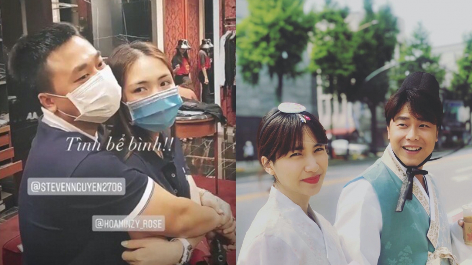 Chuyện showbiz: Bạn trai thiếu gia tình tứ ôm chặt Hoà Minzy khi đi shopping 