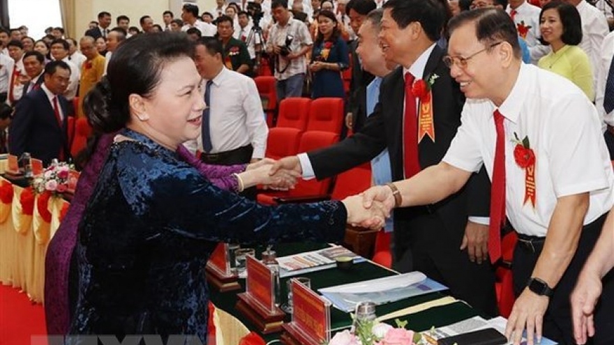 Top legislator hails patriotism emulation movement in Thai Nguyen