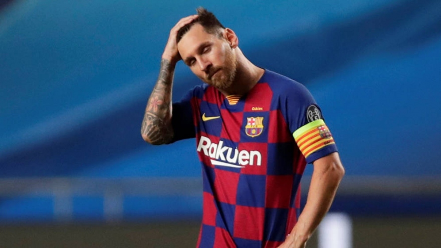Messi có thể mất băng đội trưởng nếu ở lại Barca