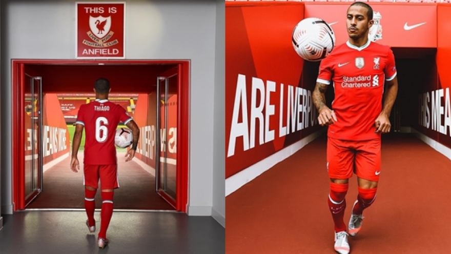 Thiago thể hiện khí chất nhà vô địch trong ngày ra mắt Liverpool