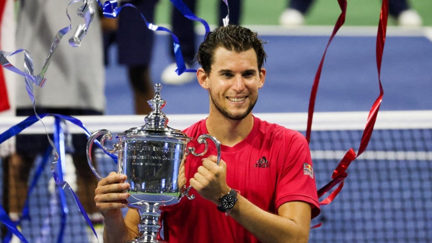 Ngược dòng hạ Zverev, Thiem lần đầu vô địch US Open