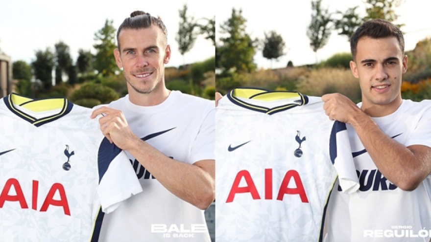 Gareth Bale và Sergio Reguilon chính thức ra mắt Tottenham
