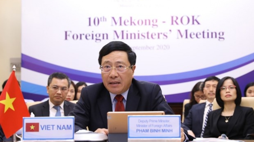 10th Mekong-RoK Foreign Ministers’ Meeting held online