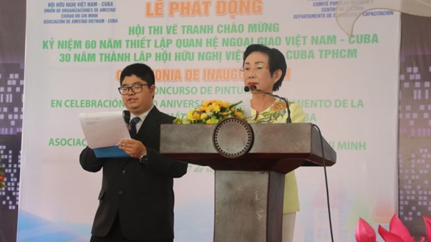 Painting contest marks Vietnam-Cuba diplomatic ties