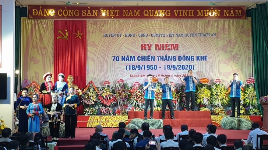 Cao Bằng kỷ niệm 70 năm chiến thắng Đông Khê