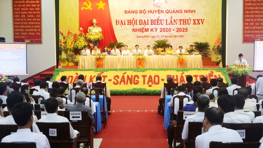 Đại hội Đảng cấp trên cơ sở ở Quảng Bình: Nhân sự không ngoài dự kiến 