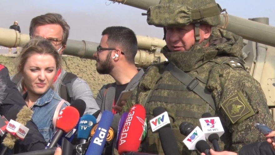 Lính dù Nga phô diễn kỹ năng tác chiến tại tập trận Kavkaz-2020 