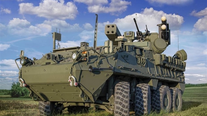 Xe chiến đấu bộ binh Mỹ Stryker “lột xác” nhờ hệ thống vũ khí uy lực