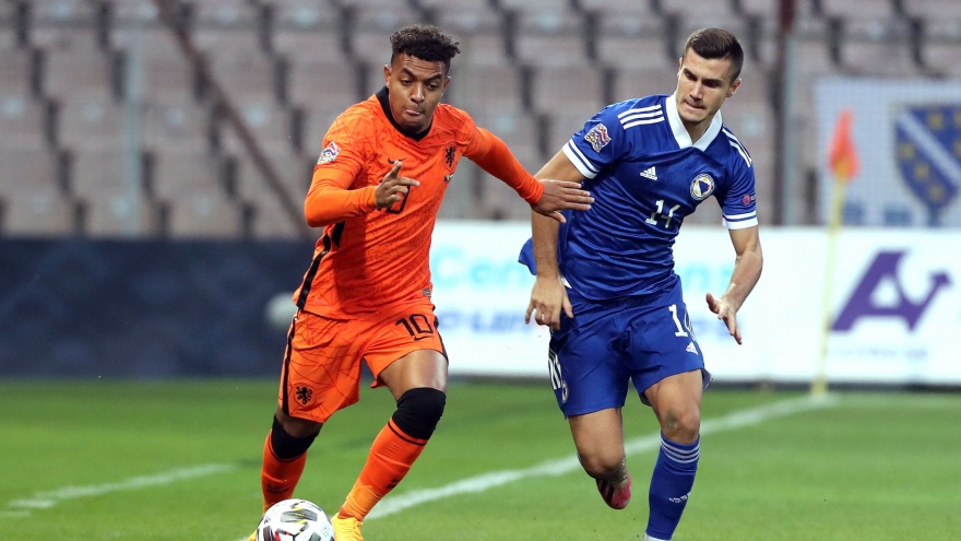 Thi đấu nhạt nhòa, Hà Lan hòa thất vọng Bosnia ở UEFA Nations League