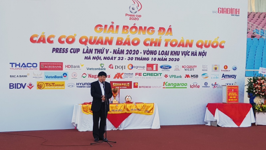 
        Tổng Giám đốc VOV Nguyễn Thế Kỷ tham dự lễ khai mạc vòng loại Press Cup 2020
                              