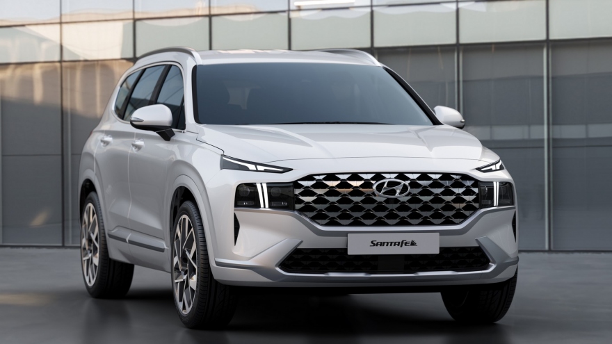 Hyundai Santa Fe 2021 có 4 loại động cơ tại Mỹ