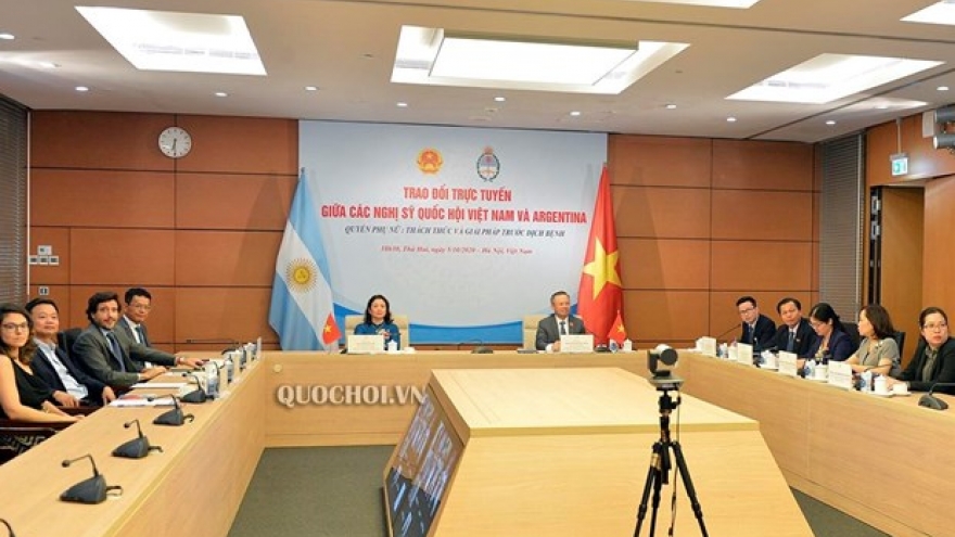 Vietnam, Argentina’s lawmakers discuss women’s rights in time of COVID-19