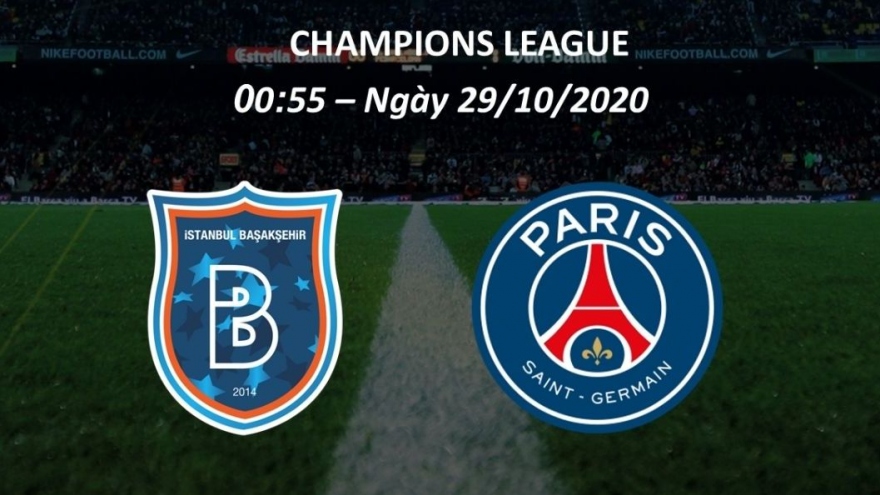 Istanbul Başakşehir - PSG: Thử thách trên đất Thổ 