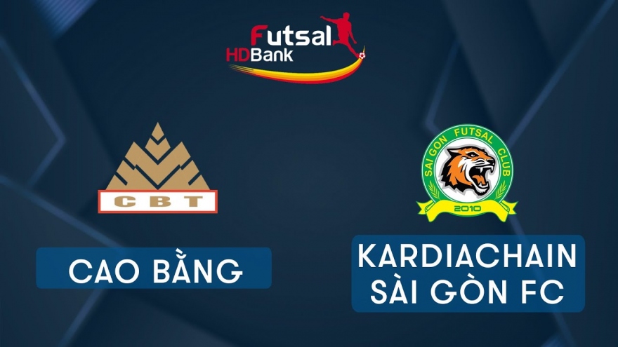 Xem trực tiếp Cao Bằng vs Kardiachain Sài Gòn tại Giải Futsal HDBank 2020