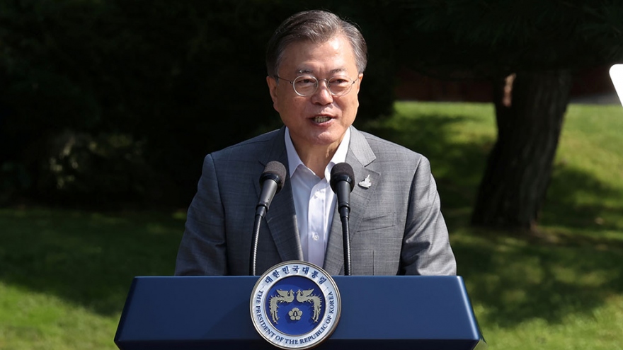 Tổng thống Hàn Quốc gửi thư hỏi thăm Tổng thống Mỹ