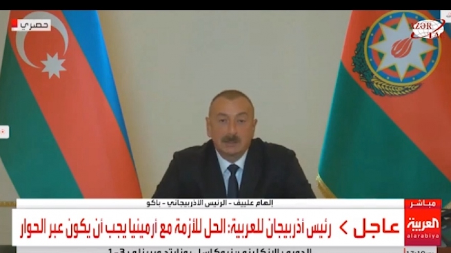 Tổng thống Azerbaijan “chất vấn” Tổng thống Pháp về cáo buộc lính đánh thuê ở Karabakh