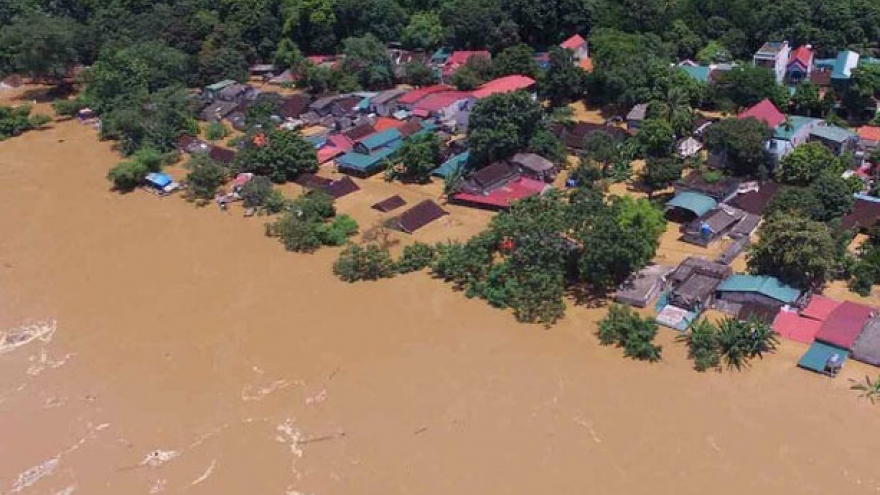 Cảnh báo lũ trên các sông ở Nghệ An, Hà Tĩnh tiếp tục lên