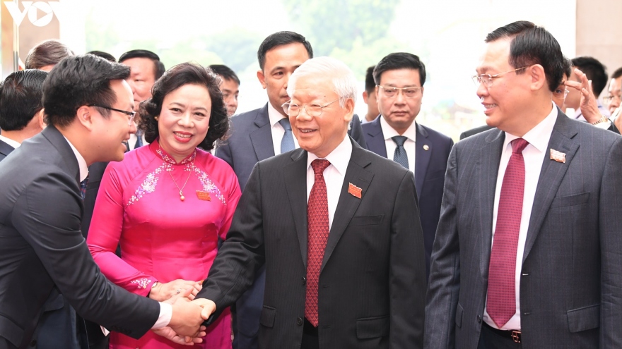 Tổng Bí thư, Chủ tịch nước Nguyễn Phú Trọng dự Đại hội đại biểu Đảng bộ TP Hà Nội