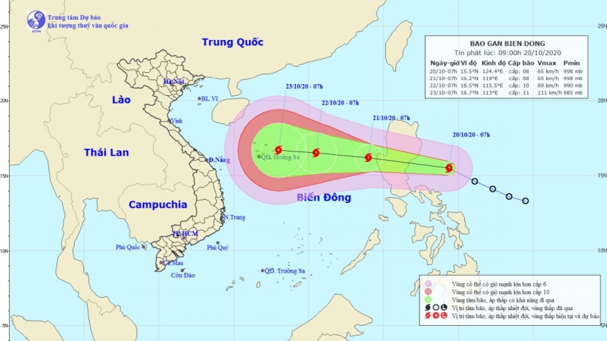 Huy động hơn 250.000 người sẵn sàng ứng phó bão số 8