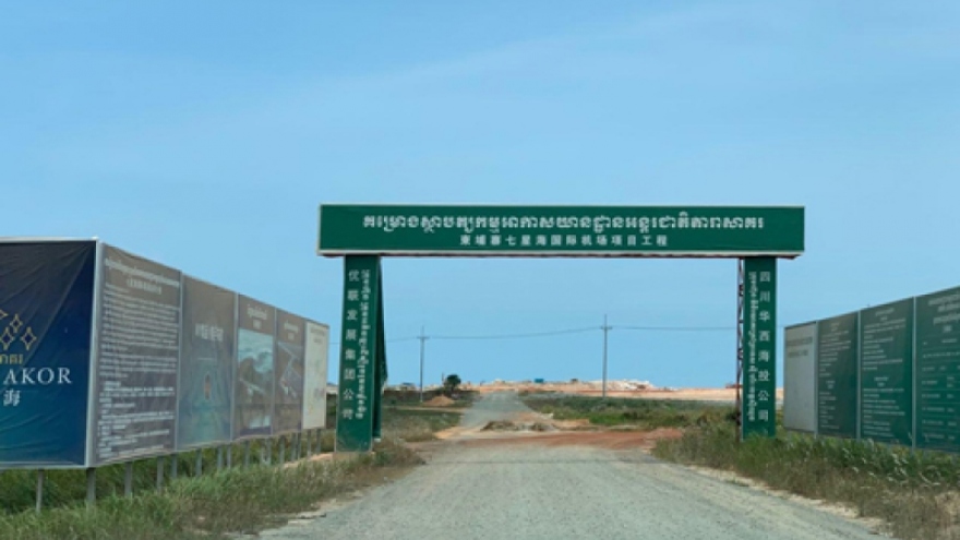 Thêm một dự án phục vụ Vành đai và Con đường của Trung Quốc được mở bán ở Campuchia