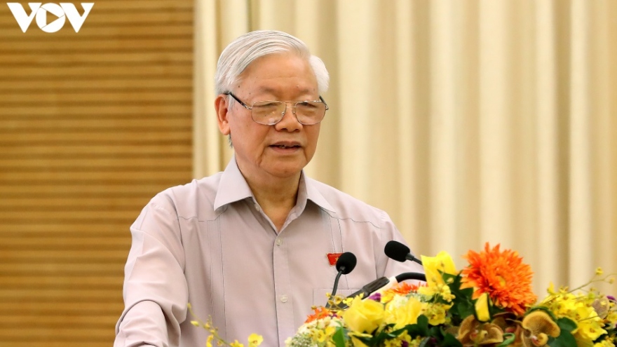 Tổng Bí thư, Chủ tịch nước Nguyễn Phú Trọng tiếp xúc cử tri Hà Nội 