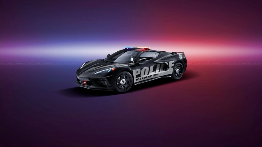 Chevrolet Corvette thế hệ mới sẽ ra sao nếu là xe cảnh sát?