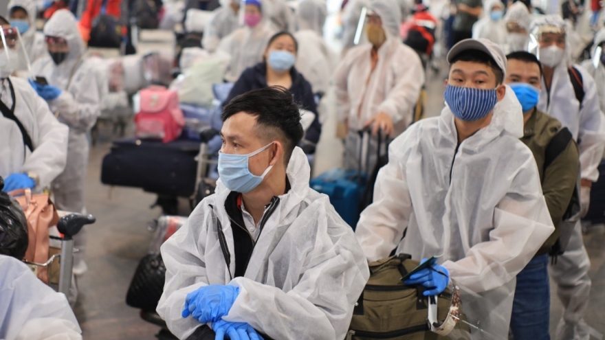 COVID-19: 12 Vietnamese returnees confirmed positive, 1,160 in total