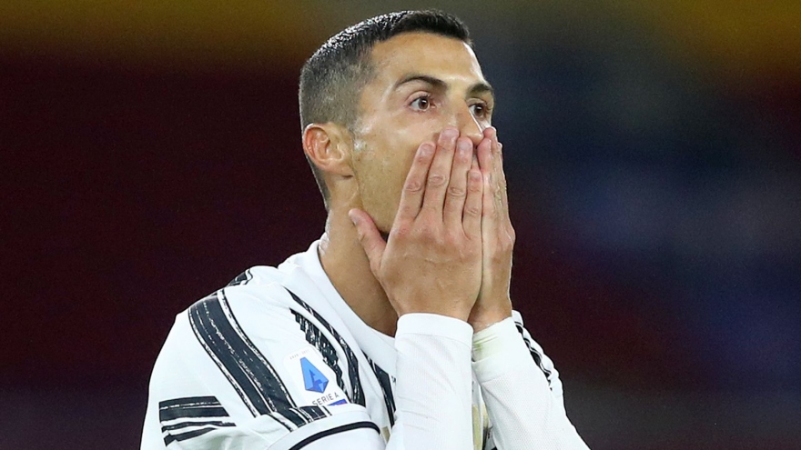 Chưa khỏi Covid-19, Cristiano Ronaldo bỏ lỡ trận Juventus - Barca