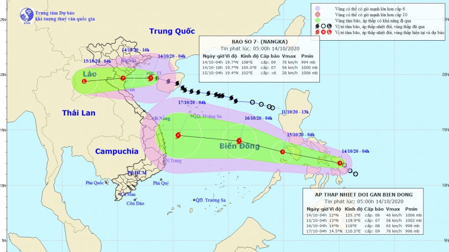 Áp thấp nhiệt đới lại xuất hiện gần Biển Đông, có khả năng thành bão số 8