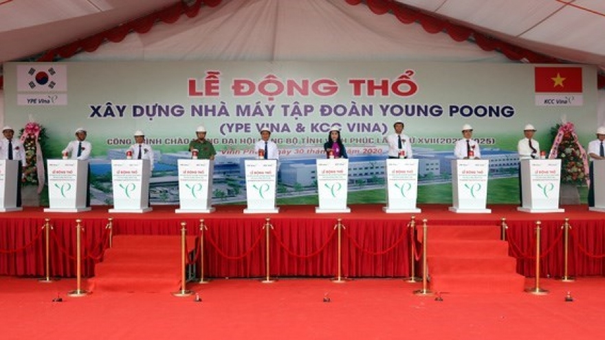 Work starts on RoK-funded electronic component factory in Vinh Phuc