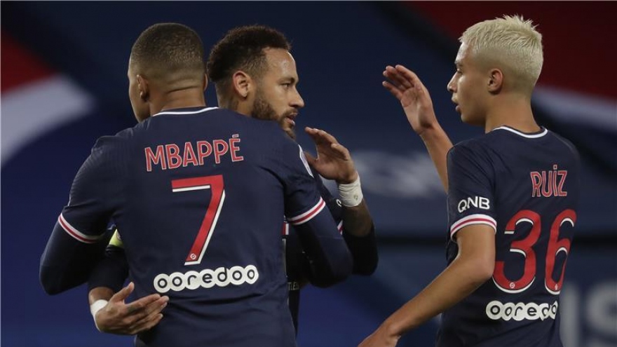 Thắng Dijon 4-0, PSG quên đi nỗi buồn thất bại trước MU