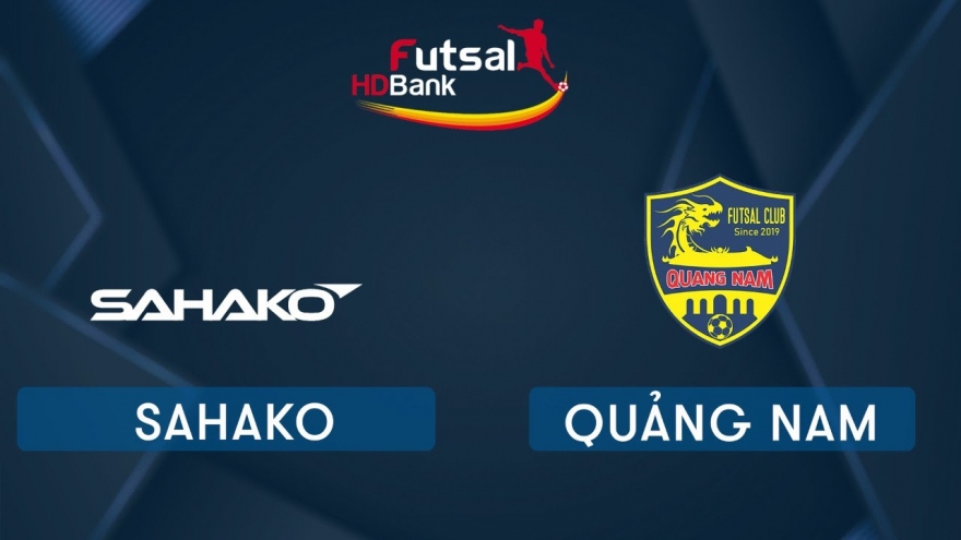 Xem trực tiếp Futsal HDBank VĐQG 2020: Quảng Nam - Sahako