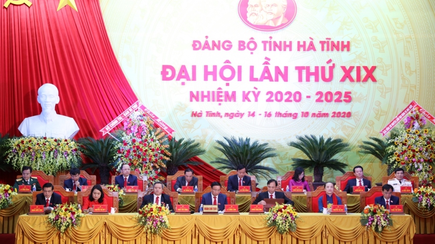 Rút gọn chương trình Đại hội tỉnh Hà Tĩnh do mưa lũ