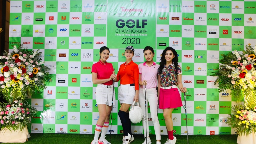 Hoa hậu, người đẹp tranh tài tại Tiền Phong Golf Championship 2020