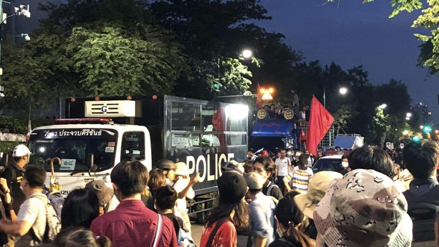 Thái Lan bắt giữ 20 người biểu tình